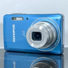 OLYMPUS オリンパス コンパクトデジタルカメラ　μ-5010 ブルー オリンパス ニュースリリース： 超薄型＆機能満載 ワイド5倍