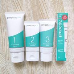 ⭐新品未使用品　proactiv plus スキンケアセット 3ステップ 匿名発送】proactiv plus スキンケアセット 3ステップ - メルカリ