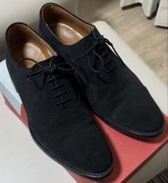 リーガル　01RR BG REGAL ブラック スエード ストレートチップ リーガル 01RR BG REGAL ブラック スエード ストレートチップ