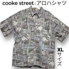 90s Cooke Street クックストリート　総柄アロハシャツ ハワイ製