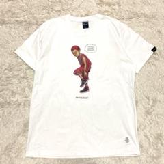 アップルバム　桜木花道Tシャツ　ホワイト APPLEBUM サイズL アップルバム スラムダンク 桜木花道 tシャツ