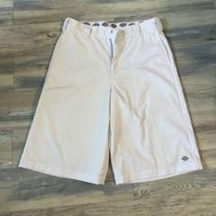 Dickies ホワイト ショートパンツ 34インチ