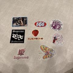 Supreme ステッカー 8枚セット - メルカリ