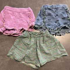 マーキーズ　キュロットパンツ　3枚セット　90サイズ