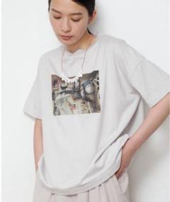human woman フォトプリントTシャツのサムネイル