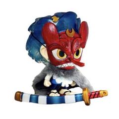 リトル・天狗　マスク　お守り　フィギュア　ソフビ　おもちゃ　デザイナートイ　限定 リトル・天狗 マスク お守り フィギュア ソフビ おもちゃ