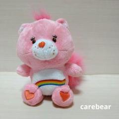 ケアベア　ぬいぐるみ　マスコット　ピンク