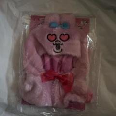 おぱんちゅうさぎ　ぬいぐるみポンチョ　ハート