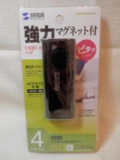 新品サンワサプライ USB2.0ハブ USB-HUB226GBKN ブラック
