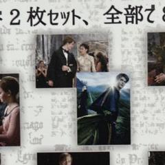 ハリー・ポッター ハリポタ 中国トレカ 第2弾 セドリック・ディゴリー ポストカード ハリーポッター 2枚 セドリックディゴリー チョウ