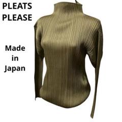 PLEATS PLEASE ISSEY MIYAKE ハイネック カットソー