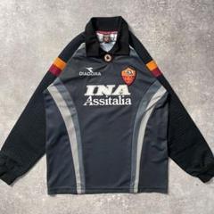 ローマ　01-02 長袖　ユニフォーム 正規品: 2001-02年ローマのアウェイのカップ専用のユニフォーム