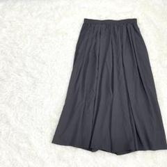美品　ガウチョパンツ　3XL 4L ウエストゴム　紐調整　ブラック　ストレッチ