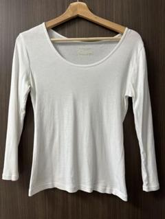 GLOBAL WORK グローバルワーク　長袖カットソー　白　Ｌサイズ