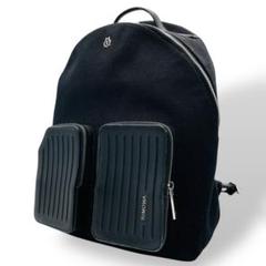 RIMOWA バックパック キャンバス レザー ブラック ネバースティル