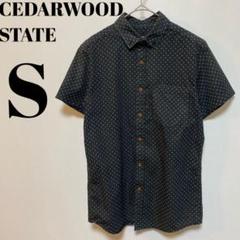 CEDARWOOD STATE セダーウッドステート　総柄　半袖シャツ　S