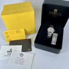 【美品】 FENDI 660L オロロジ ブレスレットウォッチ ネイビー稼働品 美品】 FENDI 660L オロロジ ブレスレットウォッチ ネイビー稼働