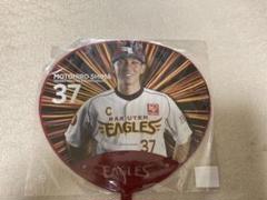 イーグルス　嶋基宏選手　#37　NPB　直筆サインキャップ　球団ホログラム