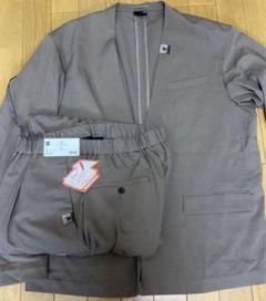 GU × ミハラヤスヒロ セットアップ　ノーカラージャケット　ワイドパンツ　L m72472083993_1.jpg?1711869255