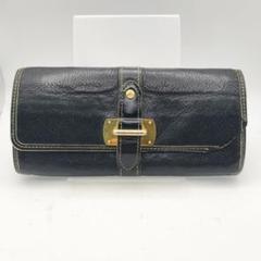 ルイヴィトン　長財布　財布　スカリ　ポルトフォイユ　フォヴォリ　ブラック
