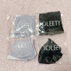 TOLEETY ブラ ショーツ 2セット ブラック ブルー A75 Lサイズ TOLEETY ブラ ショーツ 2セット ブラック ブルー A75 Lサイズ
