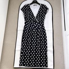 エスカーダ Laurel カシュクールデザイン プリントドレス 未使用 エスカーダ Laurel カシュクールデザイン プリントドレス 未使用