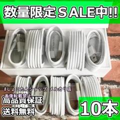 iphone 14 max 充電ケーブル 正規品 同等 充電機 10本