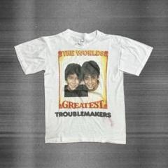 80s sportswear プリントTシャツ