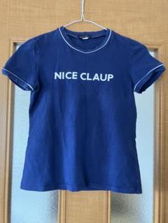 【NICE CLAUP】Tシャツ レディース シンプル 着丈短め