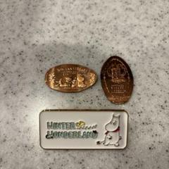 ムーミンバレーパーク ウィンターワンダーランド ピンバッジ リミテッドメダル