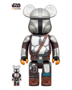 BE@RBRICK マンダロリアン　1000％ メディコム・トイ BE@RBRICK マンダロリアン CHROME Ver. 100