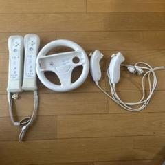 Wiiリモコン、Wiiハンドル、ヌンチャク2点