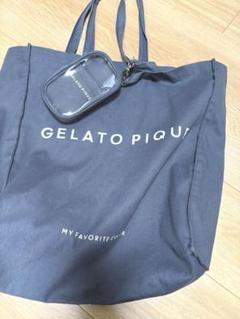 GELATO PIQUE ホビートートバッグ ブラック　+α