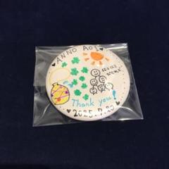 僕青　安納蒼衣　直筆らくがき缶バッジ　サイン