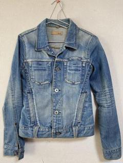 超美品　ヤヌーク　【S】 大人気　デニット　デニムジャケット　スウェット　ブルー YANUK（Gジャン/デニムジャケット）のフリマアイテム一覧