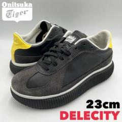 Onitsuka Tiger DELECITY デレシティ 厚底【23cm】 Onitsuka Tiger DELECITY BLACK/BLACK 1183B704
