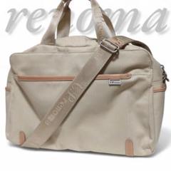 [美品] renoma sports club golfレザーボストンバッグ 楽天市場】レノマ バッグ ミニボストンバッグ ブラウン 茶
