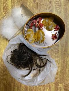 着物ヘア用の髪飾りセット 和風ピン 付け毛