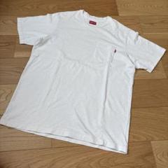 supreme ホワイト Tシャツ Lサイズ - メルカリ