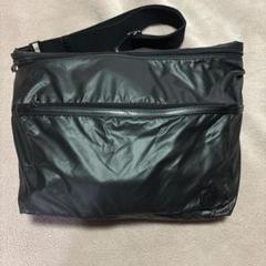 美品・大型　ハンティングワールド　ショルダーバッグ　ブラック