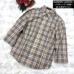 BURBERRY LONDON バーバリーロンドン ノバチェック 7分袖 シャツ