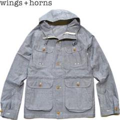 1点物◆Wings + HornsマウンテンパーカーUSA古着メンズレディース