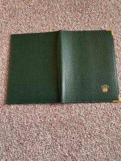ROLEX 二つ折り財布　ノベルティ　財布　ウォレット ROLEX ロレックス ノベルティ 2つ折り財布 ロゴマーク 王冠