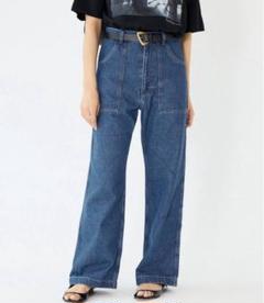 IENA イエナ　KURO/クロ　別注　BUSH PANIS デニムパンツ