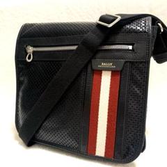 2025年最新】Bally カラー：ブラック系 メッセンジャーバッグの