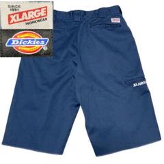 極美品　X-LARGE デニム　ハーフパンツ　膝丈　36インチ　XL ネイビー 2025年最新】XLARGE ハーフパンツ 36の人気アイテム - メルカリ