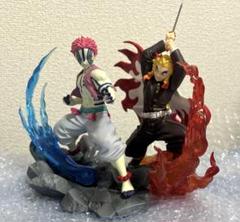 鬼滅の刃 XrossLink フィギュア 煉獄杏寿郎＆猗窩座のサムネイル