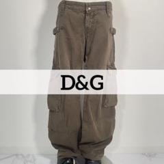 Dolce & Gabbana ブラック コーデュロイ カーゴパンツ Dolce & Gabbana ブラック コーデュロイカーゴパンツ（Dolce