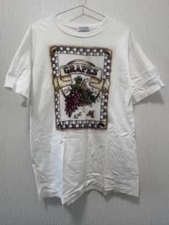 80s 90s TELETREND OHIOヴィンテージTフルーツアートM
