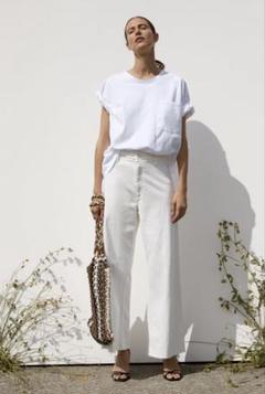 ZARA ザラ MARINE STRAIGHT マリンストレートデニムパンツ
